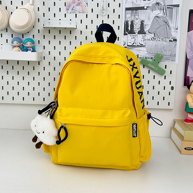 Unisex nylon ranac – 20–35L, pretinac za 10-inčni laptop, izdržljiv, gradski minimalistički stil