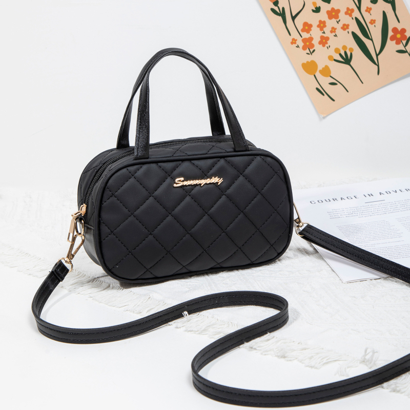 Ženska crossbody torba od slame, ovalni oblik, zatvarač, poliester podstava, džep za dokumente, gradski jednostavan stil