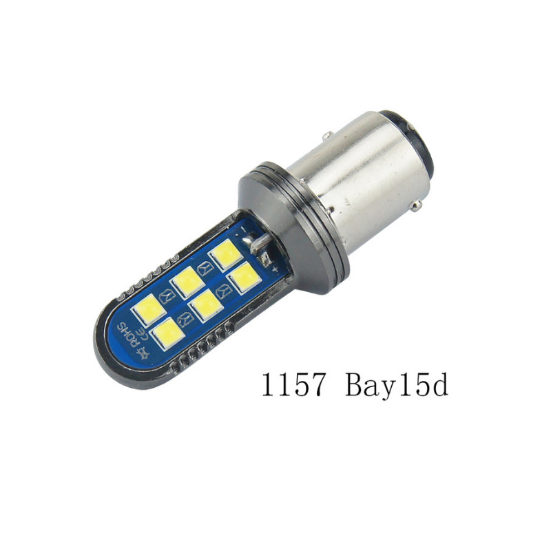 Motocikl LED prednje svjetlo H4 BA20D PX15D, 3030 LED, 12W, 860lm, 8-80V