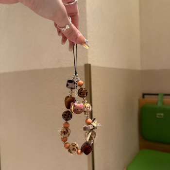 Lanyard za mobitel s mačjim motivom, ručno izrađeno od smole, PVC konopac, plastična kopča, ženski stil