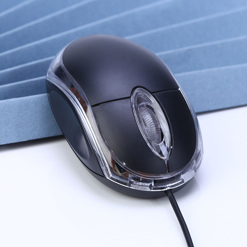 Ενσύρματο USB οπτικό ποντίκι, 1000dpi, 3 κουμπιά, καλώδιο 1,2 m, για επιτραπέζιο υπολογιστή