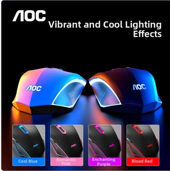 GM130 гейминг мишка, проводна USB връзка, 1600dpi, 4 бутона, ергономична