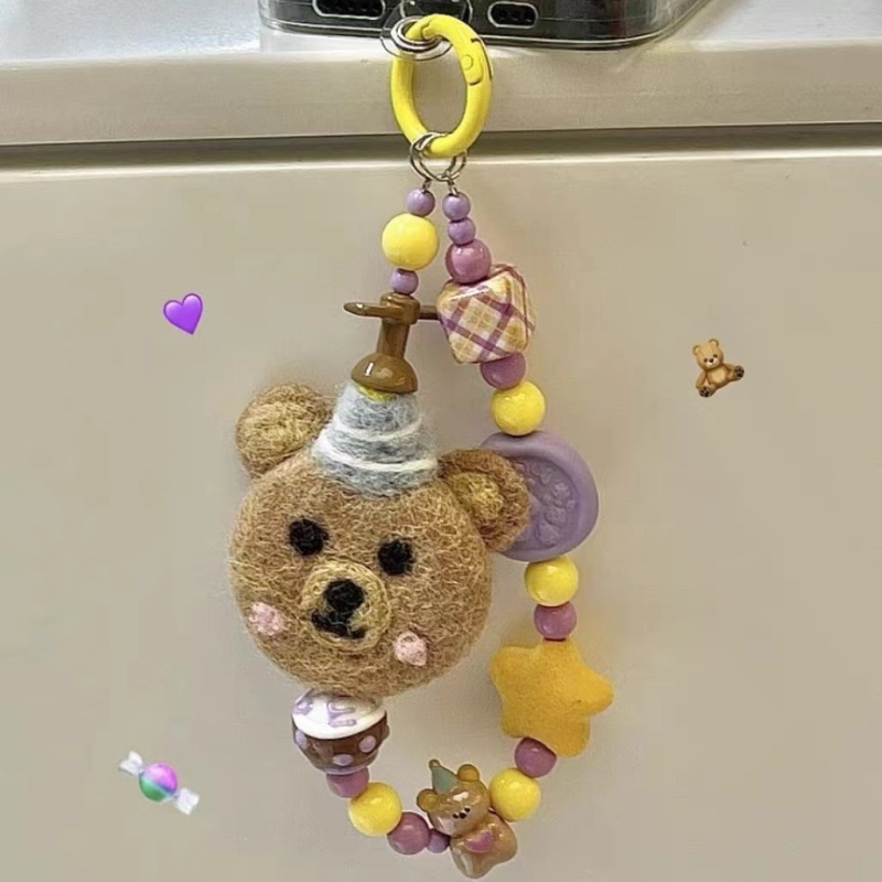 Nylonové pútko na telefón s plastovou sponou – unisex, Large Made