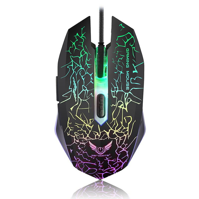 G10 gaming miš USB kabelski, optički senzor 800-2400 DPI, 3 tipke, ergonomski