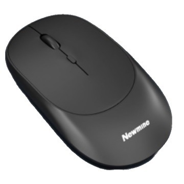 Newman Bluetooth miš s dvostrukim načinom 2.4GHz + Bluetooth, 1200dpi, 3 tipke, punjiva, domet 10 m