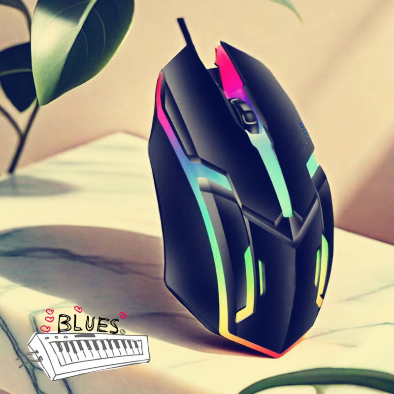 Žičani optički miš USB, 2 tipke