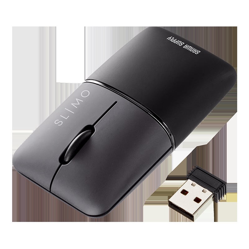 Sanwa ασύρματο ποντίκι με Bluetooth διπλής λειτουργίας, επαναφορτιζόμενο, αθόρυβο, φορητό για οικιακό γραφείο