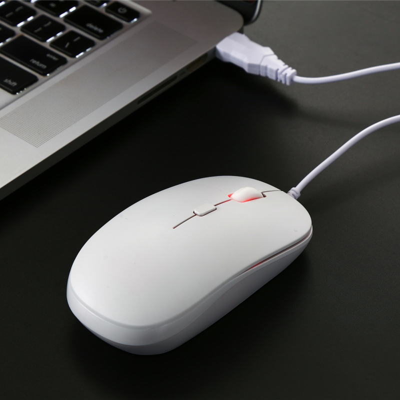 Laidinis USB pelė, 1600dpi, 4 mygtukai, ergonomiškas dizainas, USB sąsaja, kabelis 140 cm