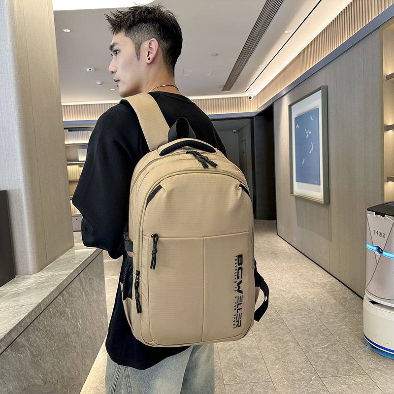 Torba za putovanje s laptopom, unisex, kompatibilna s 14-inčnim laptopom, kapacitet 36–55 L, Oxford tkanina, prozračan