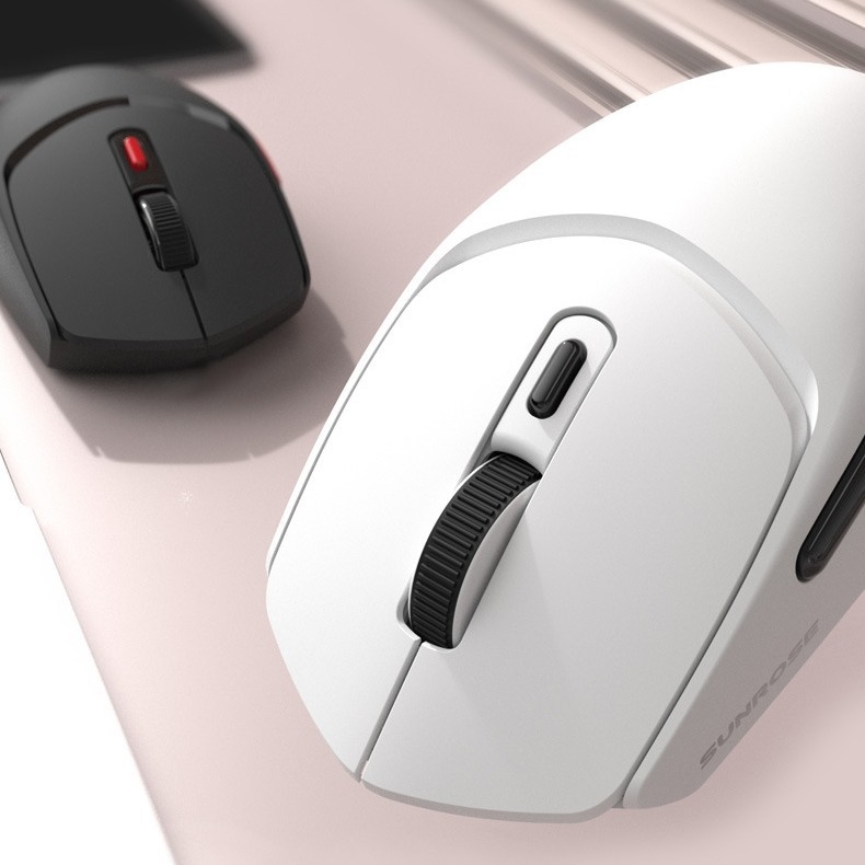 Mouse wireless cu mod dual 2.4G/Bluetooth, 1600 DPI, 6 butoane, model M01, logo personalizat