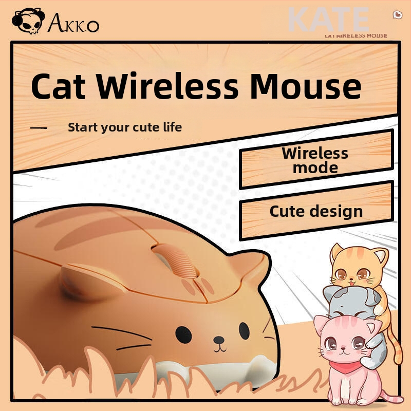 Spīdīga bezvadu pele datoram ar 9 taustiņiem, 1000 DPI, 2.4G + Bluetooth, PS/2 interfeiss