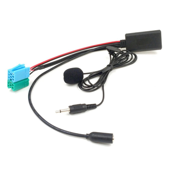 Automobilski Bluetooth 5.0 HiFi audio Mini ISO konektor 6Pin/8Pin za Porsche, ABS materijal, model 0022