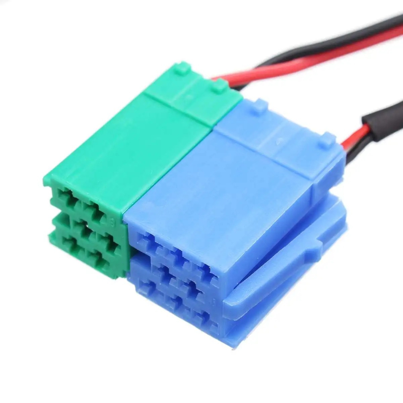 Automobilski Bluetooth 5.0 HiFi audio Mini ISO konektor 6Pin/8Pin za Porsche, ABS materijal, model 0022