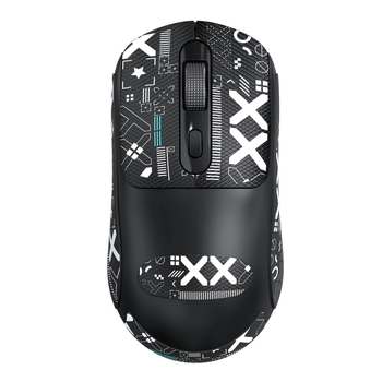 Bežična miška Thunder Wolf X8 za poslovne i gaming potrebe, tih rad, 2.4G/Bluetooth, 4 tipke, 1600 DPI, s naljepnicom protiv klizanja