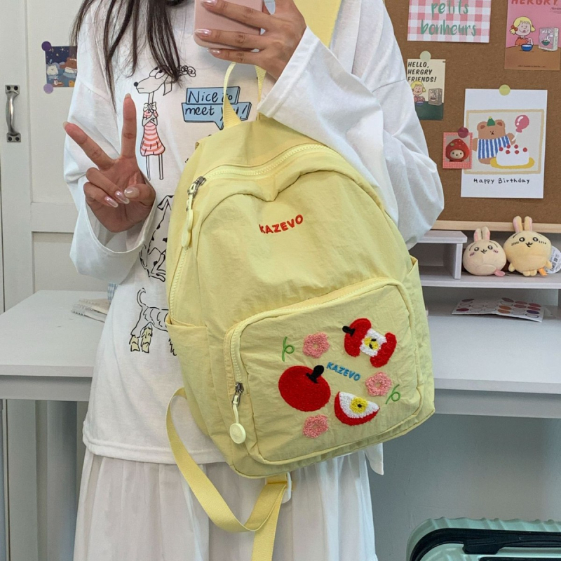 Unisex ranac od najlona, 20–35L, za 14-inčni laptop, naramenice s zračnim jastučićem, opušten stil