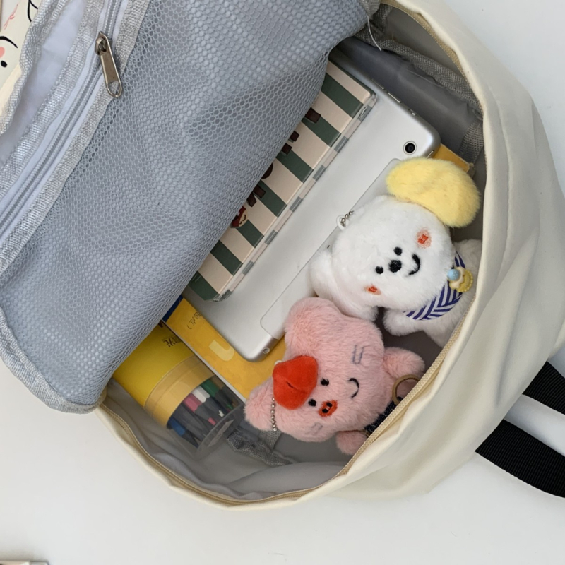 Unisex ranac od najlona, 20–35L, za 14-inčni laptop, naramenice s zračnim jastučićem, opušten stil