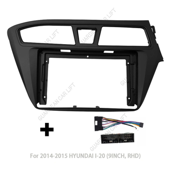 Hy-02 Android navigacijos rėmelis Hyundai i20 (2014-2015), medžiaga: Shuo plastikas, 12V, SNR 100