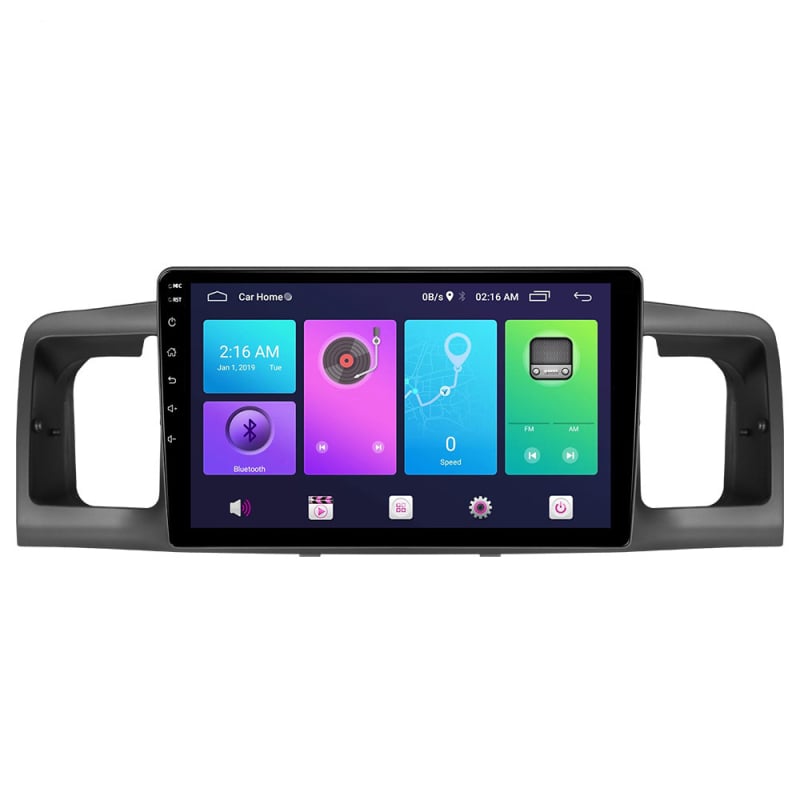Android okvir navigacije za Toyota Corolla 07-12, veliki zaslon, plastika, model 001