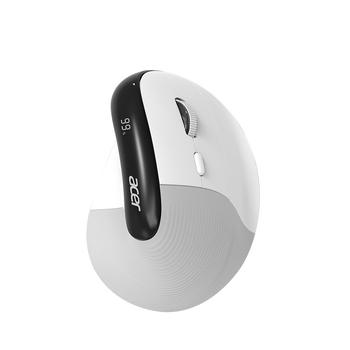 Acer Безжична Bluetooth ергономична вертикална мишка, 7 бутона, безшумна, обхват до 10 м, презареждаема батерия