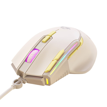 M2 gaming miš s RGB osvjetljenjem, optički USB miš, 2 tipke, 1000 DPI, makro tipka