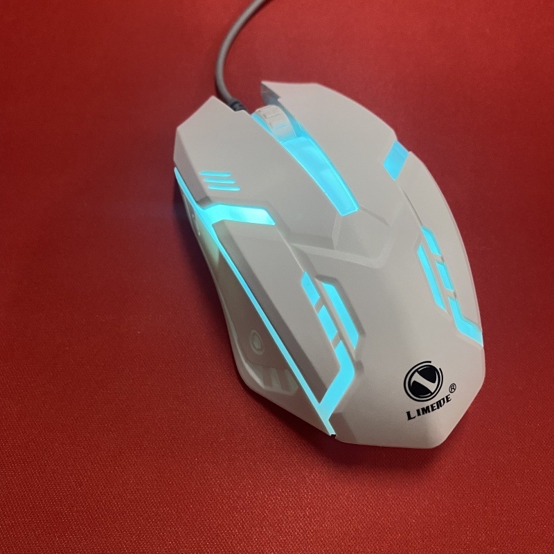 Жична мишка с подсветка (9 бутони; PS/2 интерфейс; подсветка)