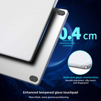 JOMAA káblový touchpad s USB rozhraním, vhodný pre notebooky a stolné počítače, 1600dpi, 2 tlačidlá, ergonomický dizajn, prevádzkový dosah 0,8 m
