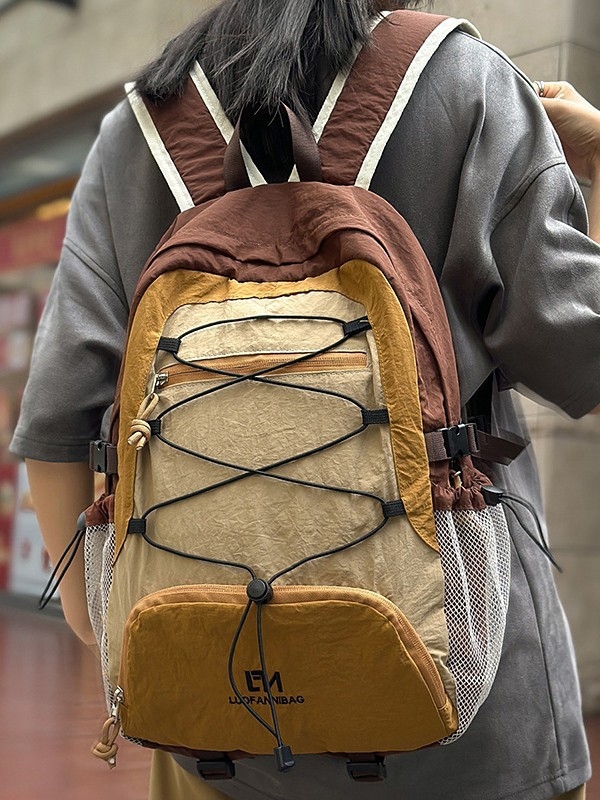 Unisex nylon ruksak za outdoor putovanja, s proširivim kapacitetom 20–35 L