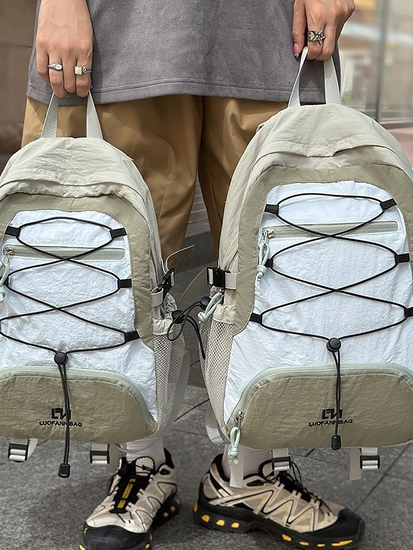 Unisex nylon ruksak za outdoor putovanja, s proširivim kapacitetom 20–35 L