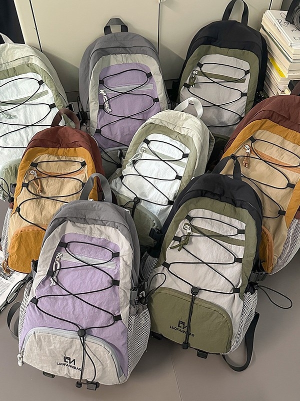 Unisex nylon ruksak za outdoor putovanja, s proširivim kapacitetom 20–35 L