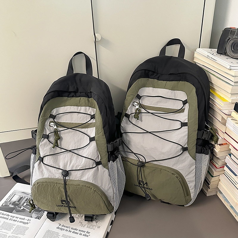 Unisex nylon ruksak za outdoor putovanja, s proširivim kapacitetom 20–35 L