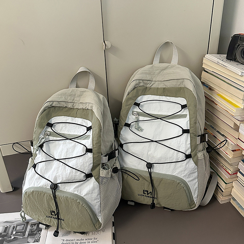 Unisex nylon ruksak za outdoor putovanja, s proširivim kapacitetom 20–35 L