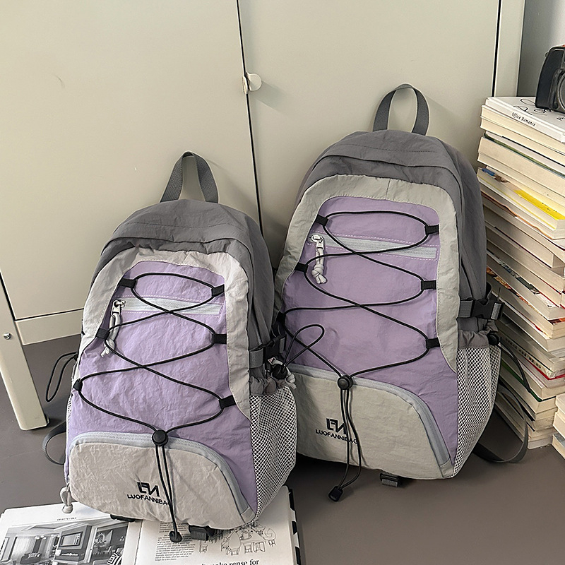 Unisex nylon ruksak za outdoor putovanja, s proširivim kapacitetom 20–35 L