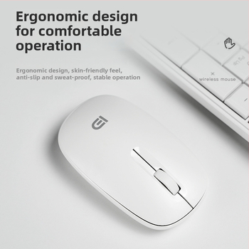 Bezdrôtová myš USB, 2,4 GHz, 1000DPI optické rozlíšenie, 3 tlačidlá, ergonomický dizajn