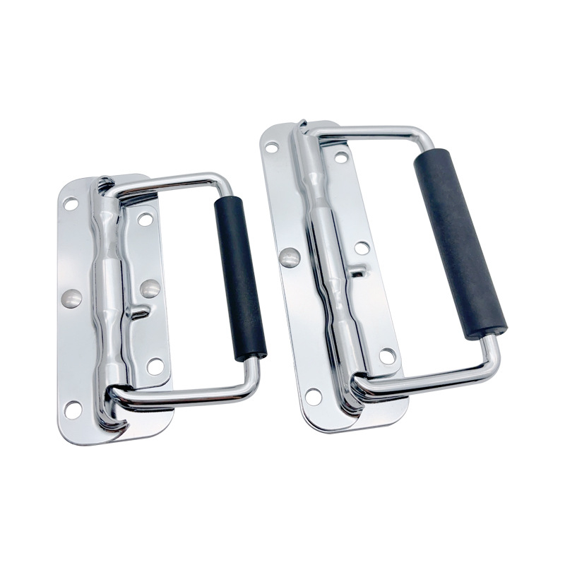 Mâner cu arc pentru ușile de dulap (oțel inoxidabil 304, finisaj cromat, model: mâner cu arc, marcă: Trimis)