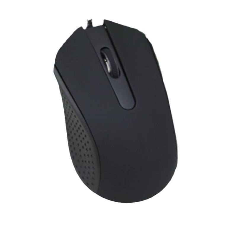 Mouse cablat pentru desktopuri, interfață USB, 1000 DPI, 3 butoane, design ergonomic