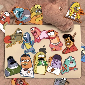 Set de stickere cartoon pentru telefoane și carnețele, material hârtie, imprimare, fără logo