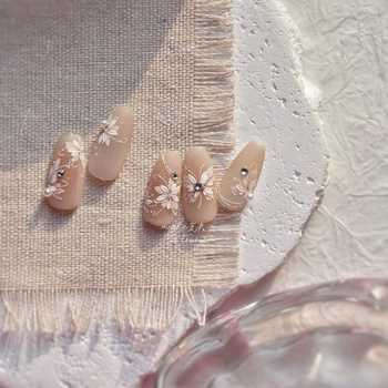 Körömdekorációs matrica – kristálygyémántok, virágok és pillangók, rajzfilm mintázat, minimalist stílus