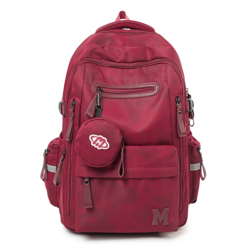 Ženski nylon ruksak, vodootporan, japanskog stila, velika kapaciteta, zakrivljene naramenice