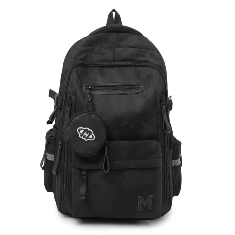 Ženski nylon ruksak, vodootporan, japanskog stila, velika kapaciteta, zakrivljene naramenice