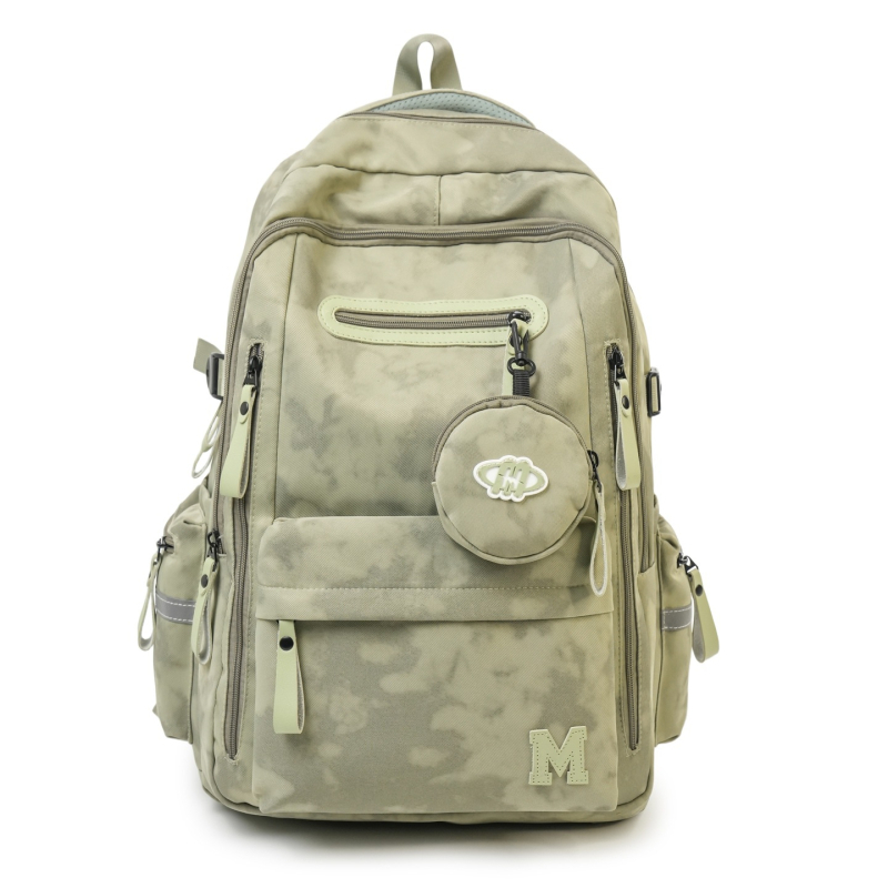 Ženski nylon ruksak, vodootporan, japanskog stila, velika kapaciteta, zakrivljene naramenice