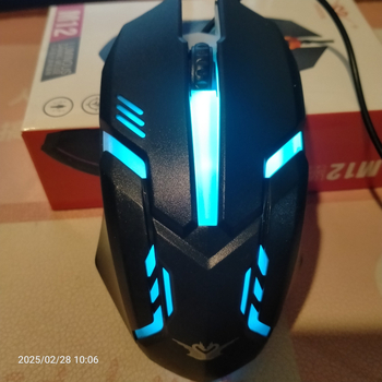 Kablena optička gaming miša, USB, 1200 DPI, 3 tipke, ergonomski dizajn