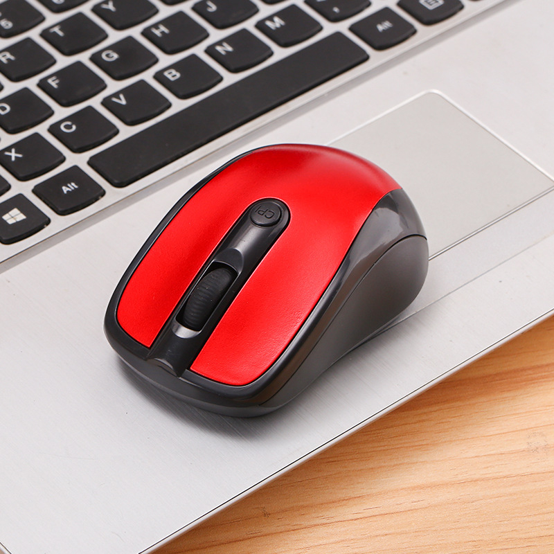 Bežična tiha uredska miška MR-105, dvostruki način, 1600 DPI, USB, 4 tipke