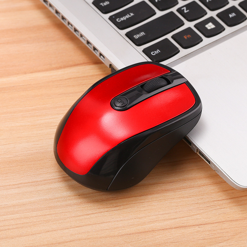 Bežična tiha uredska miška MR-105, dvostruki način, 1600 DPI, USB, 4 tipke
