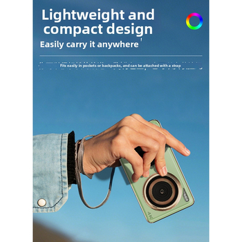 Študentská digitálna kamera s prednou a zadnou duálnou kamerou, 18x optický zoom, CMOS senzor 12MP, 3,0'' LCD, 1080p video, elektronická stabilizácia