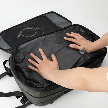 Unisex ruksak za laptop, najlon, kapacitet 20–35 L, remeni s zračnim jastučićima, poslovno putovanje