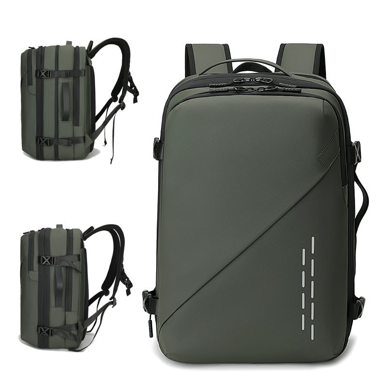 Unisex ruksak za laptop, najlon, kapacitet 20–35 L, remeni s zračnim jastučićima, poslovno putovanje