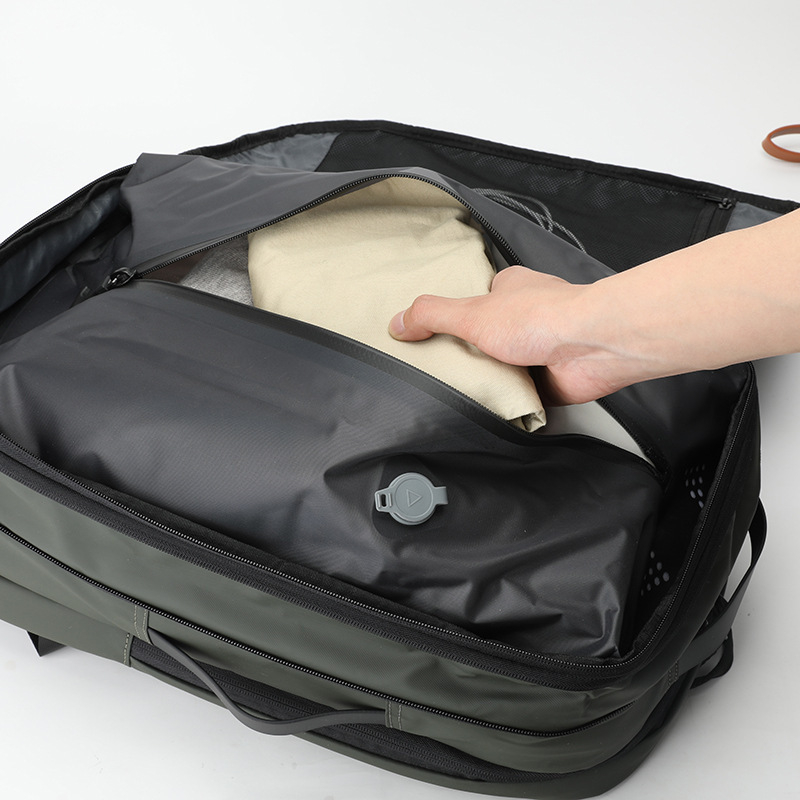 Unisex ruksak za laptop, najlon, kapacitet 20–35 L, remeni s zračnim jastučićima, poslovno putovanje