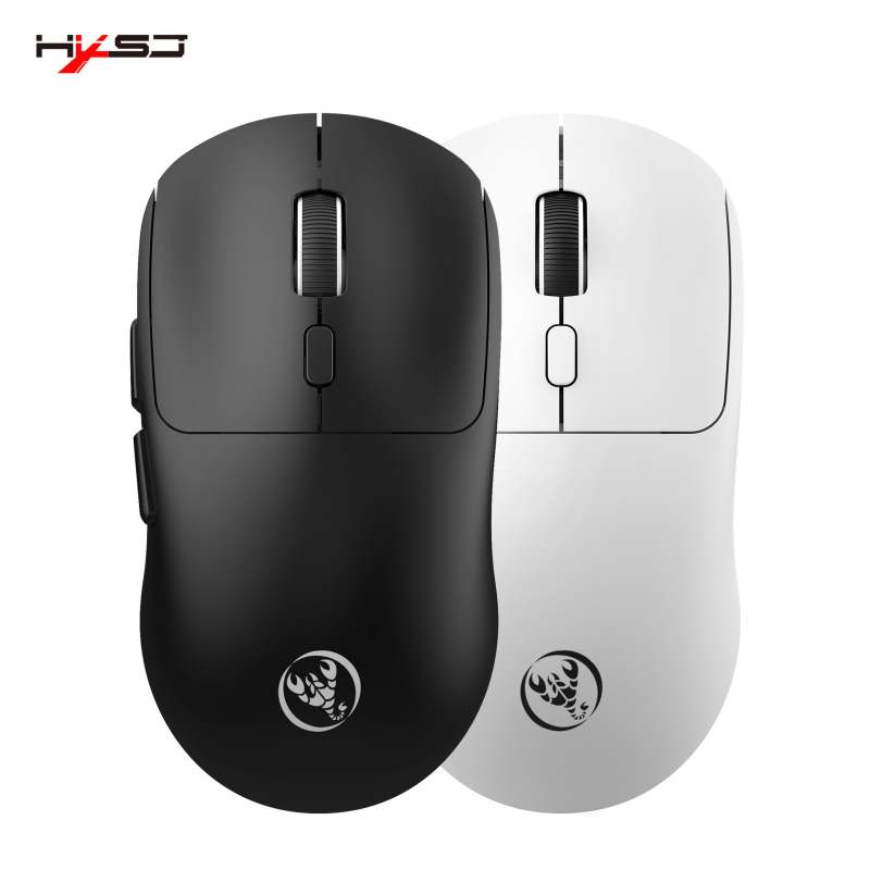 Bežični gaming miš s tri načina, Bluetooth 5.4, 6400 DPI, 6 tipki, USB