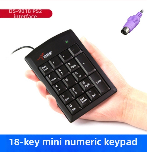 Little Kangaroo DS-9018 numerička tipkovnica, žičano spajanje, podrška prilagodbi