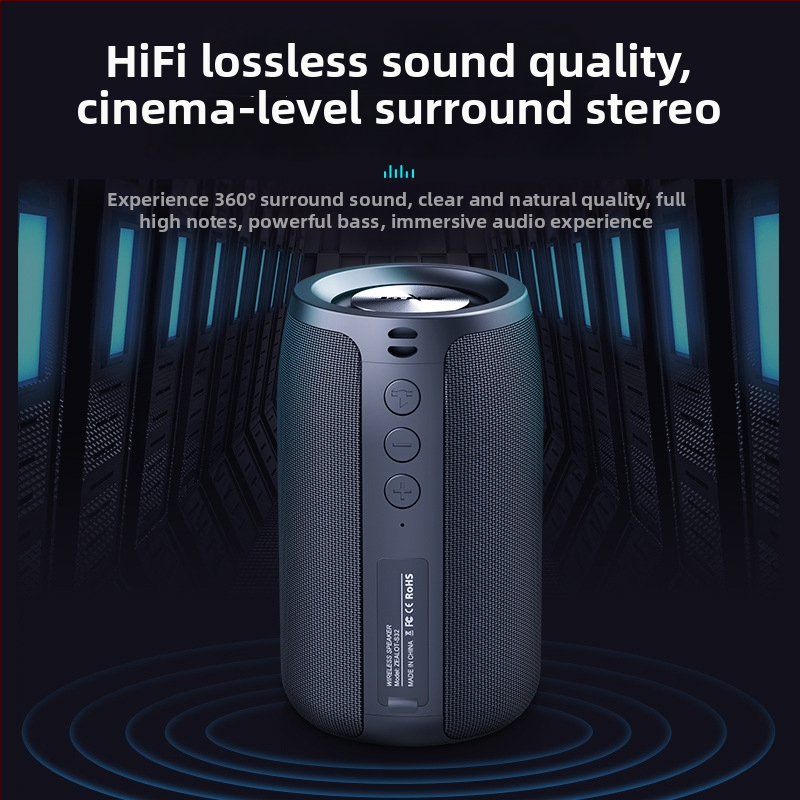 Zealot S32 Bežični Bluetooth zvučnik – stereo sa 2 zvučnika, Bluetooth 5.0, 5W, IPX5